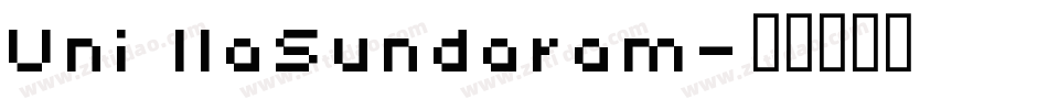 Uni IlaSundaram字体转换
